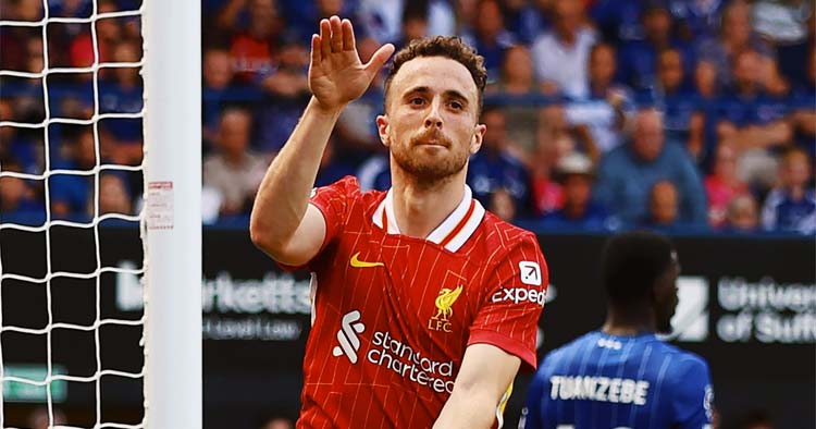 Liverpool vai imortalizar número 20 de Diogo Jota