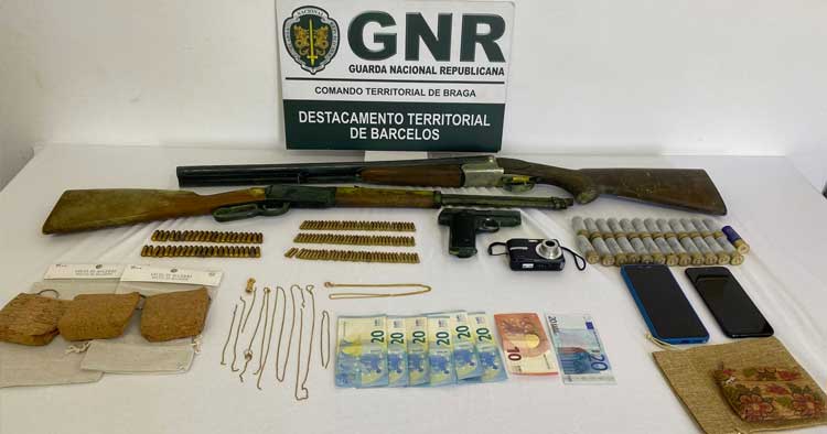 Casal detido por burla e roubo a idosos no distrito de Braga