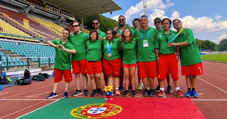 Portugal vence 20 medalhas no Europeu para atletas com Síndrome de Down