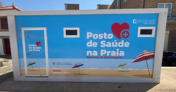 Esposende instala posto de saúde na Praia de Apúlia