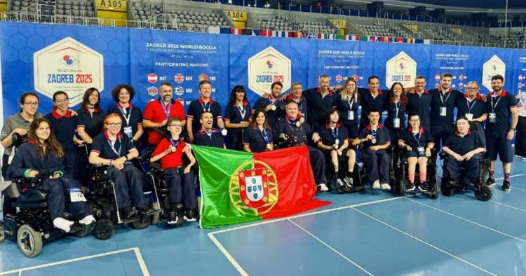 Portugal conquista seis medalhas no Europeu de Boccia