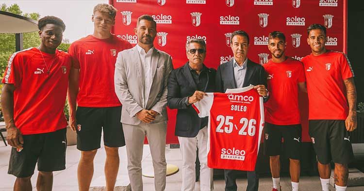 SC Braga renova parceria com Soleo Piscinas