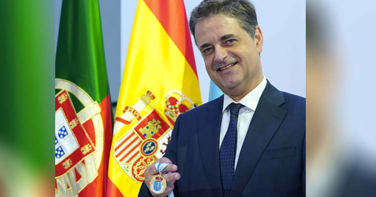Ricardo Rio distinguido com Medalha de Ouro da Galiza