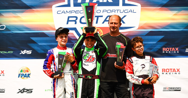 Miguel Martins vence Campeonato de Portugal Rotax