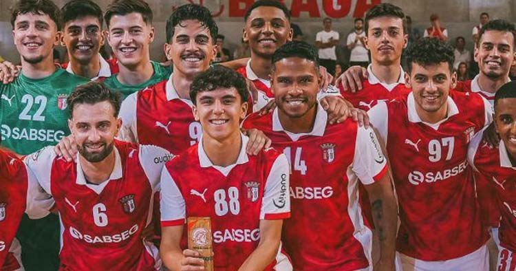 Futsal do SC Braga conquista Troféu da Legião