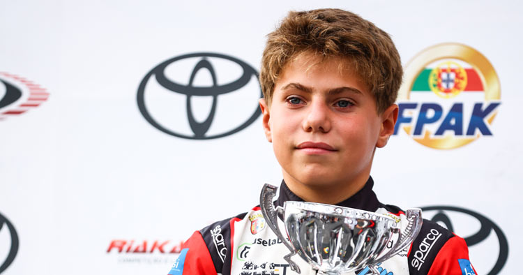 Kiko Correia com liderança reforçada no Campeonato de Portugal de Karting