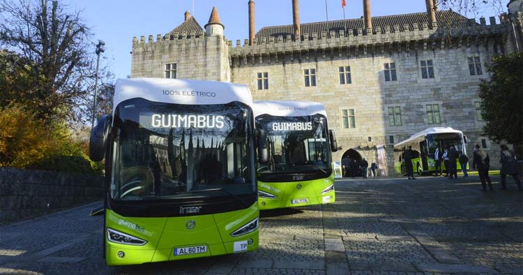 Guimarães vai ter frota urbana 100% elétrica