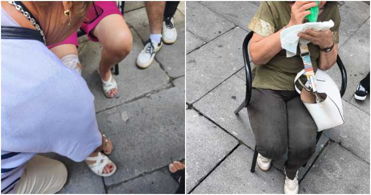 Duas mulheres feridas após queda em piso desnivelado no centro de Braga