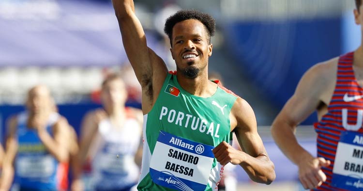 Sandro Baessa conquista a medalha de bronze nos 1500m T20