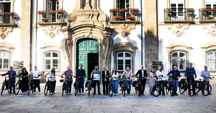 Câmara de Braga assegura bicicletas elétricas aos colaboradores municipais