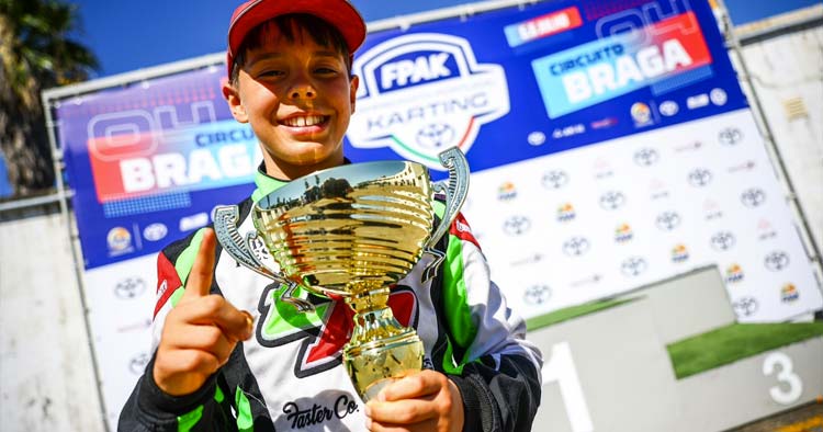 Miguel Martins estreia-se no "Mundial" de Karting IAME