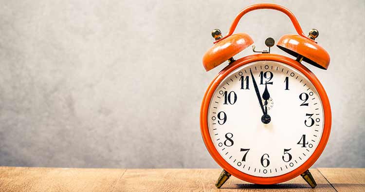 Não se esqueça. A hora muda na madrugada deste domingo
