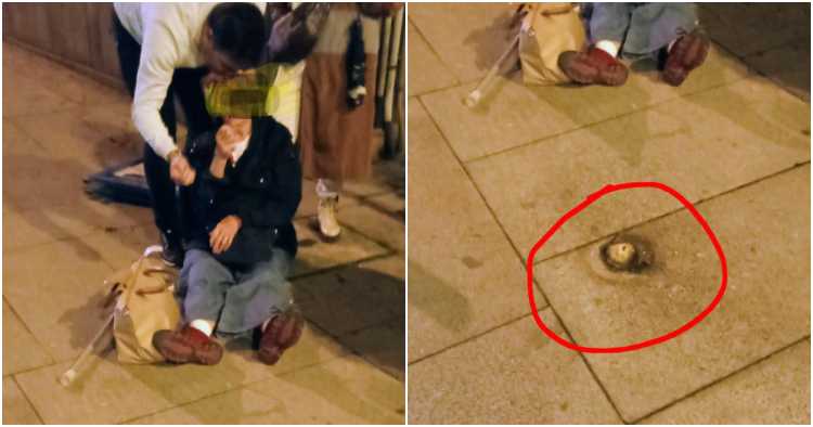 Cidadã cai na via pública no centro da cidade de Braga