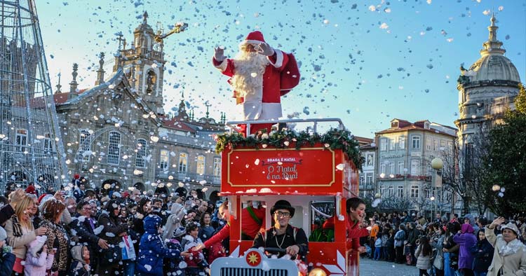 Magia do Natal invade Braga de 29 de novembro a 11 de janeiro