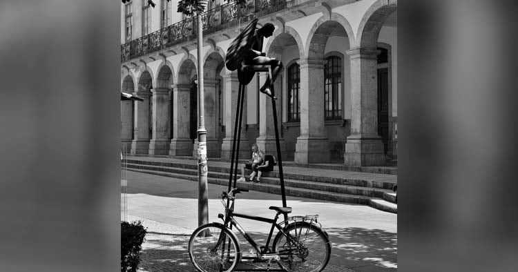 Carlos Teixeira é o vencedor do concurso de fotografia “Bicicleta e Património em Braga”