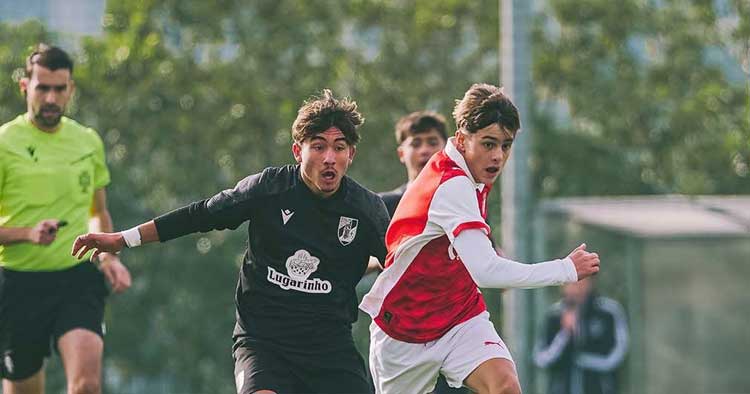 Sub-15: SC Braga derrotado em casa pelo Vitória SC
