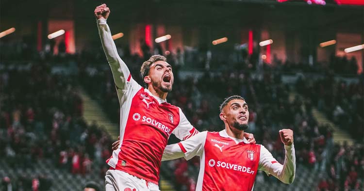 SC Braga defronta Caldas SC nos oitavos da Taça de Portugal