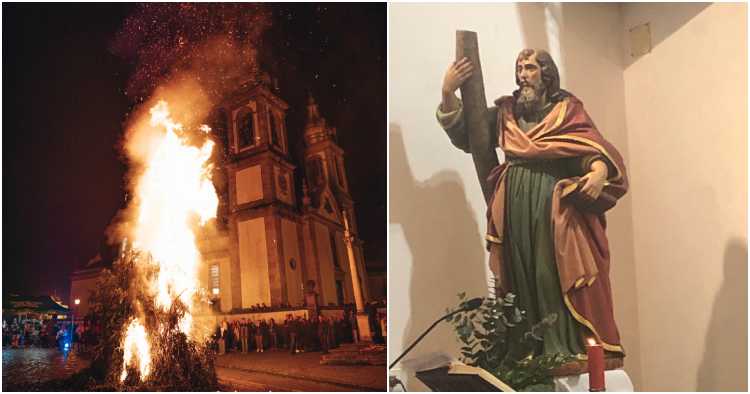 Barcelinhos vai festejar o Padroeiro Santo André com tradicional fogueira