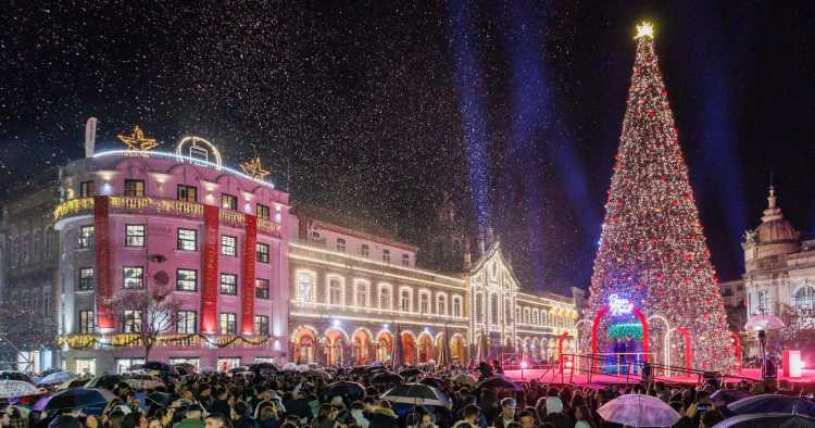 Braga volta a ter autocarros a 1 euro para ver a inauguração das luzes de Natal