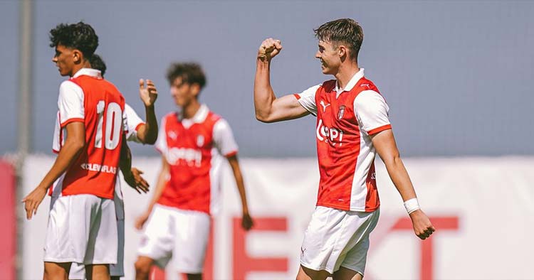 Sub-17 do SC Braga vencem SC Beira-Mar