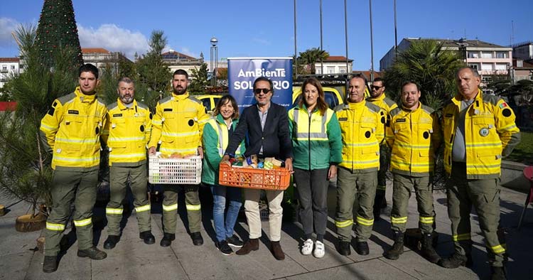 Em Braga dá-se um pinheiro natural em troca de um bem alimentar