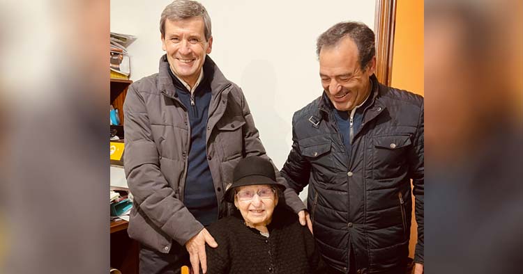 Almerinda Teixeira Borba de Celorico de Basto faz 104 anos de vida