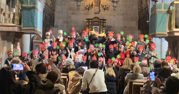 Crianças vão cantar os reis na Sé de Braga esta quinta-feira