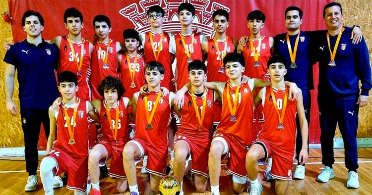 SC Braga sagra-se campeão distrital de Basquetebol Sub-14