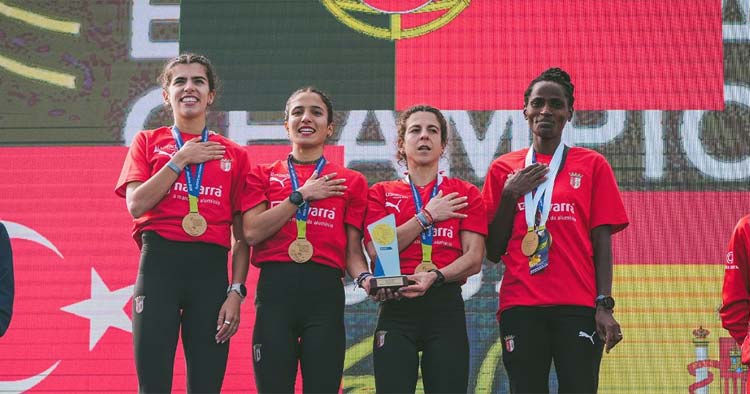 Equipa feminina de atletismo do SC Braga sagra-se Tricampeã da Europa