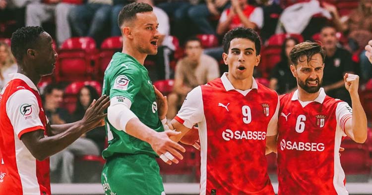 SC Braga está nos oitavos da Taça de Portugal de Futal