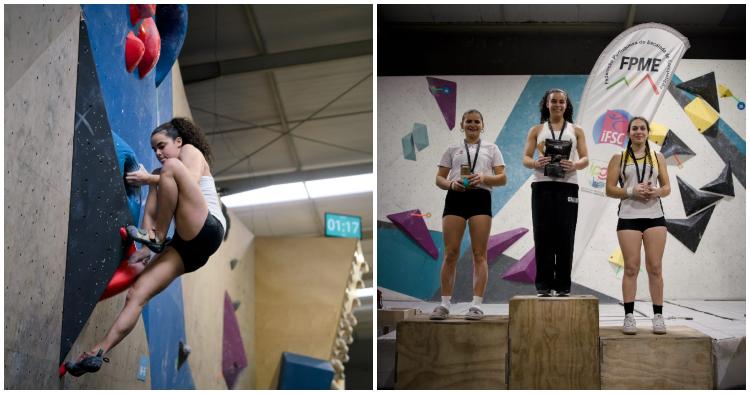 Atleta de Braga vence 1.ª Prova da Taça de Jovens de Escalada de Bloco em Sub-19