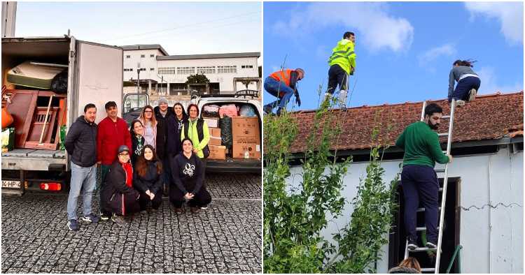 Braga: Escuteiros e voluntários de Arentim entregaram bens a famílias afetadas pela tempestade