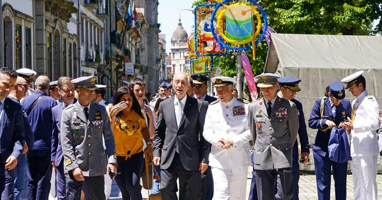 Cerimónia de despedida do Presidente da República vai condicionar o trânsito em Braga