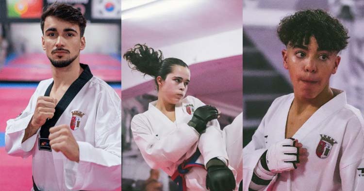 Taekwondo do SC Braga soma três medalhas no Campeonato Nacional de Juniores e Seniores