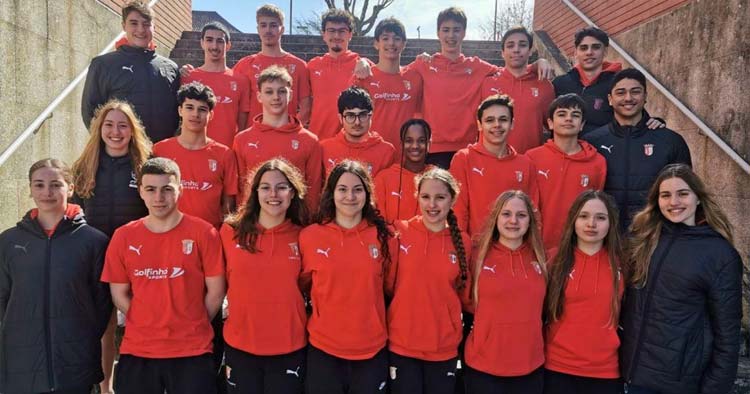 SC Braga vence 84 medalhas no Campeonato Regional Juvenis, Juniores e Seniores