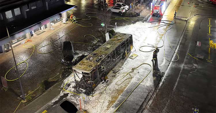 Incêndio em autocarro faz seis mortos na Suíça. Português está entre as vítimas