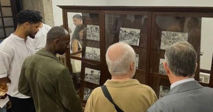 Exposição do artista Carlos Corais para ver na Biblioteca Pública de Braga