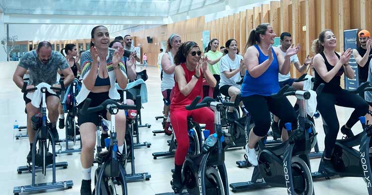 Hospital de Braga promoveu aula de cycling para colaboradores