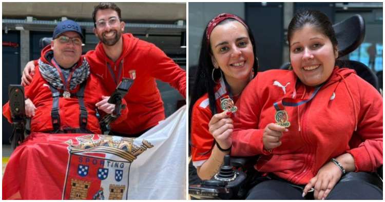 José Abílio Gonçalves e Anita Costa são campeões nacionais de Boccia