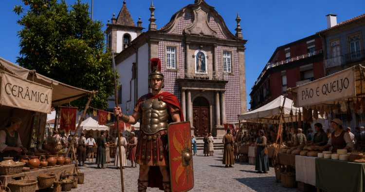 Braga: Mercado Romano BRANC'ARTE decorre no Largo Senhora-a-Branca no sábado