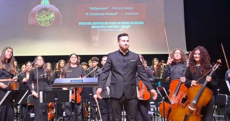 Orquestra Sinfónica do Regime Articulado do 3.º Ciclo dá concerto em Barcelos