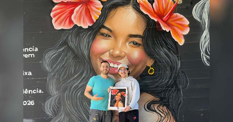 Mural vai ajudar a construir Casa de Acolhimento de Emergência da Cáritas Braga