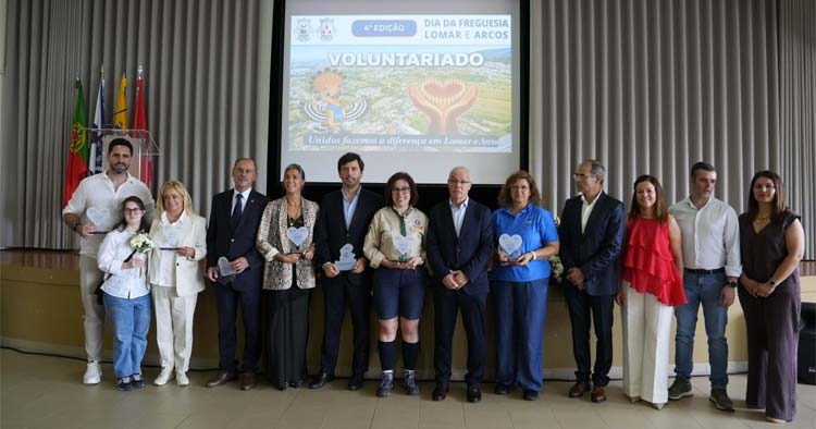 Braga: União de Lomar e Arcos homenageou voluntariado no Dia da Freguesia