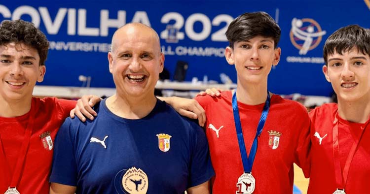Taekwondo do SC Braga vence três medalhas no Open da Beira Interior