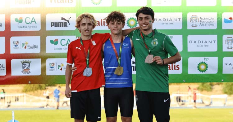 Gabriel Guimarães do SC Braga conquista prata nos Nacionais de Sub-16