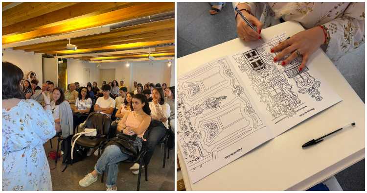 Livro de colorir "Linhas de Amor... por Braga" esgota primeira edição após apresentação no Palácio do Raio