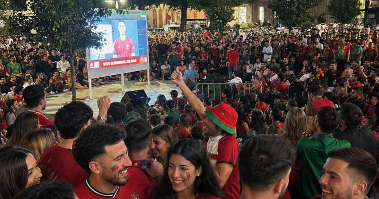 Braga: Praça do Comércio e Mesa na Praça vão transmitir o jogo de Portugal frente ao Congo