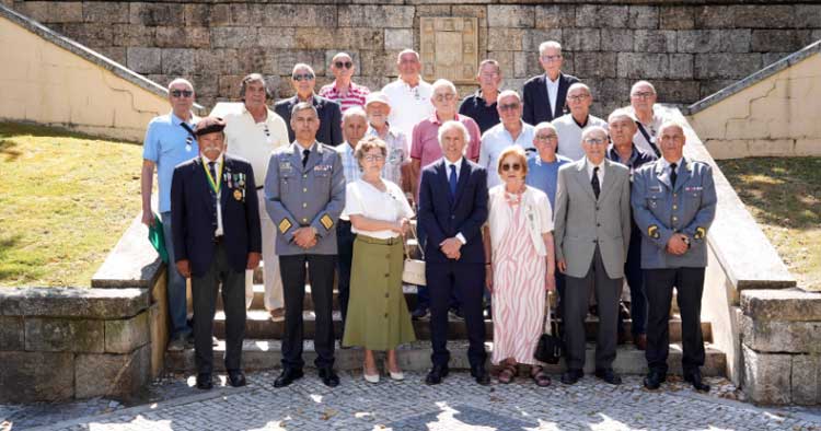 Antigos combatentes distinguidos em Vila Nova de Famalicão