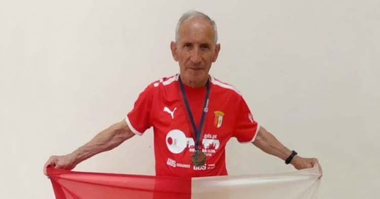 Manuel Ferreira do SC Braga é vice-campeão nacional da 2.ª Divisão em Boccia