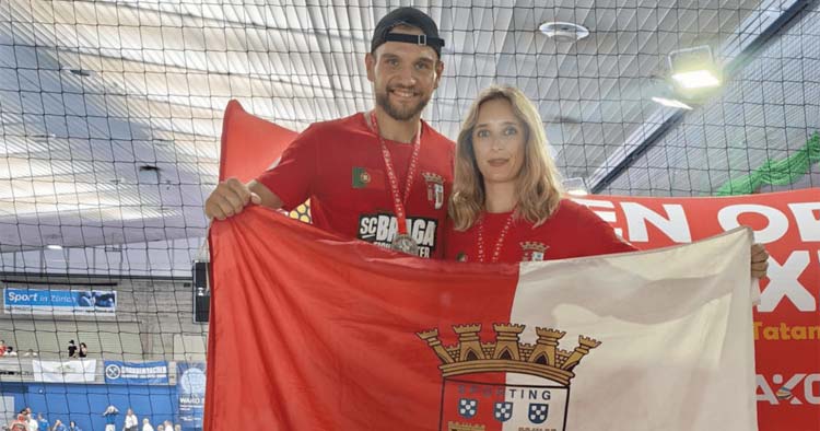 SC Braga conquista dois segundos lugares no Alpen Open Kickboxing